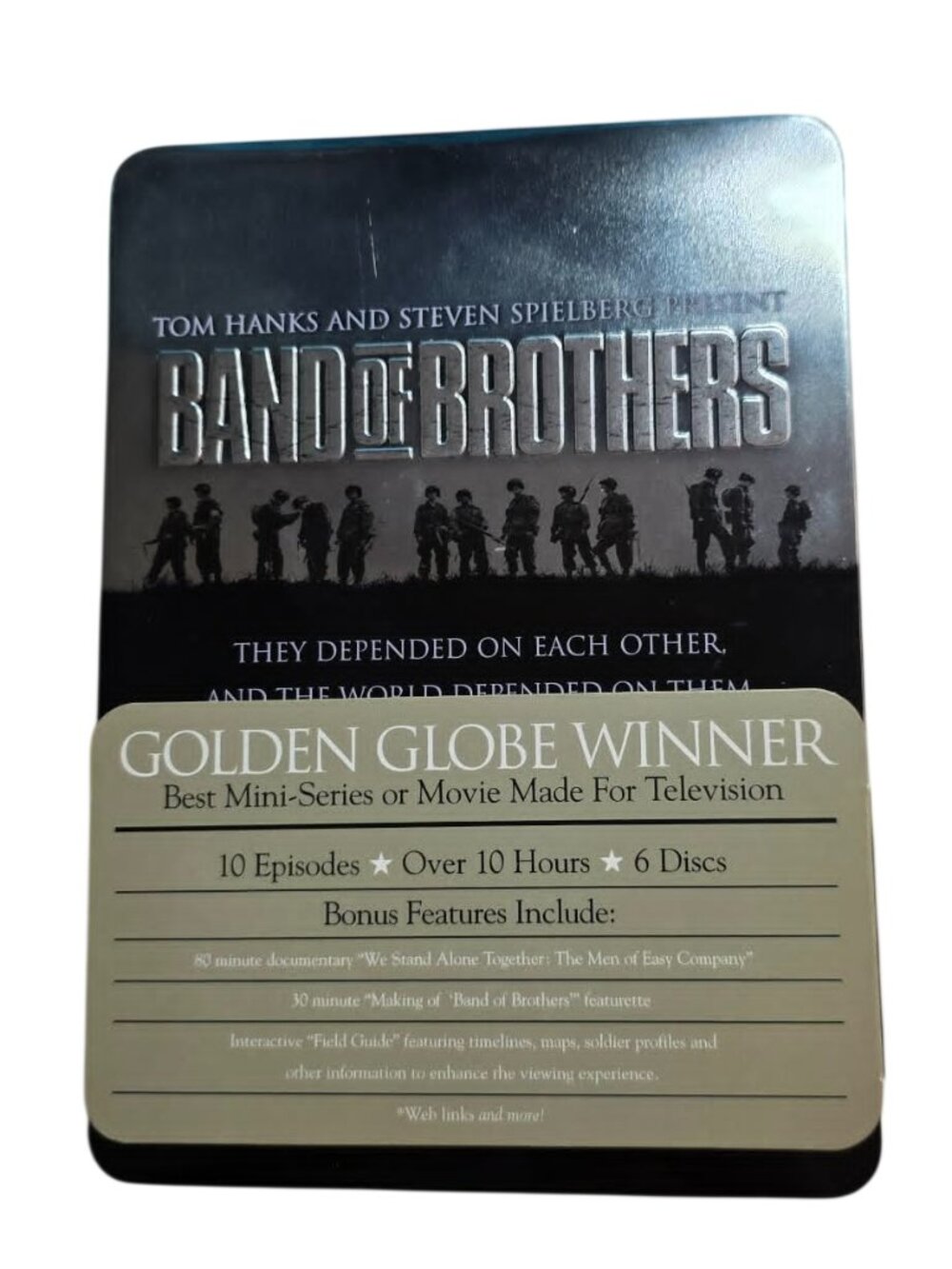 🎖️ Band of Brothers Complete HBO Miniseries (6-Disc Metal Tin DVD Set)